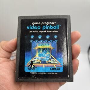 Video Pinball Atari 2600 7800 Vintage Game